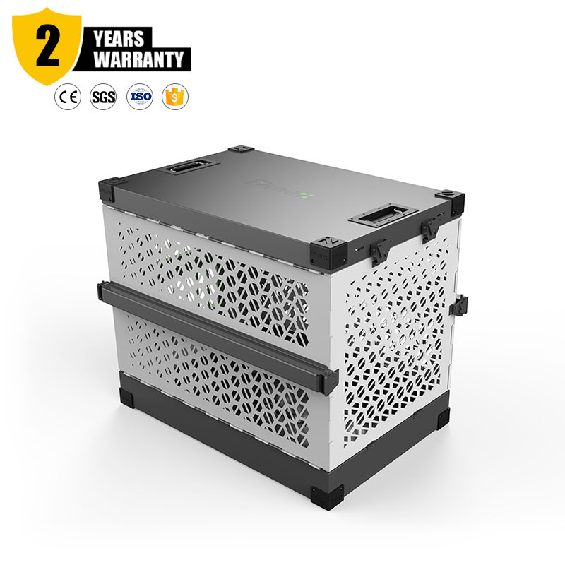 kandang anjing lipat aluminium